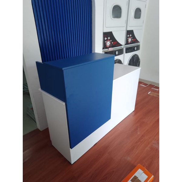 Meja Kasir Toko Minimarket Klinik  Resepsionis Minimalis - MKRU10
