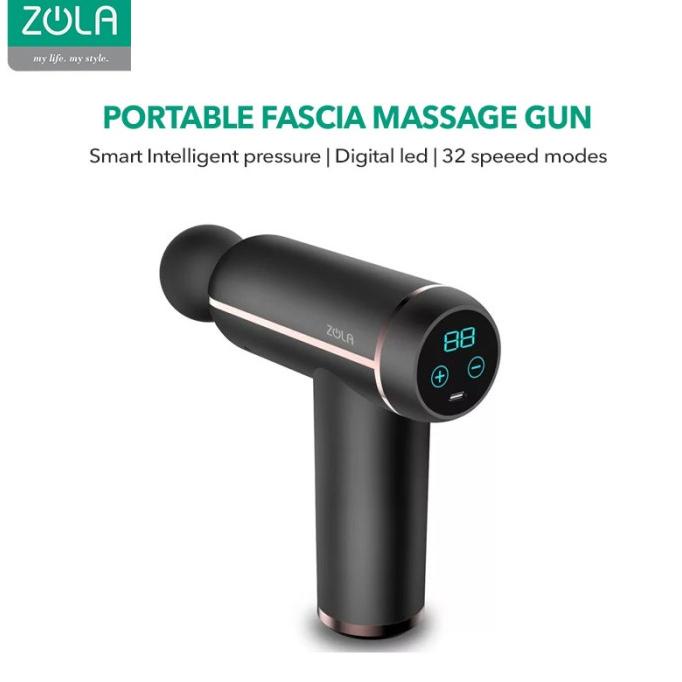Zola Fascia Massage Gun Fascial Gun Massage Pijat Otot Muscle Electric
