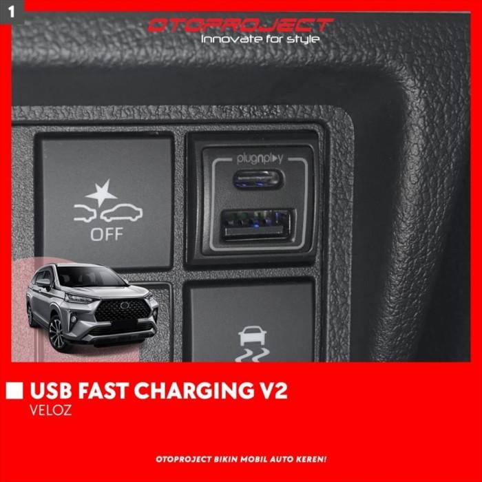Terlaris Usb Fast Charging Otoproject Oem Mobil Avanza Xenia Veloz 2022 Charger