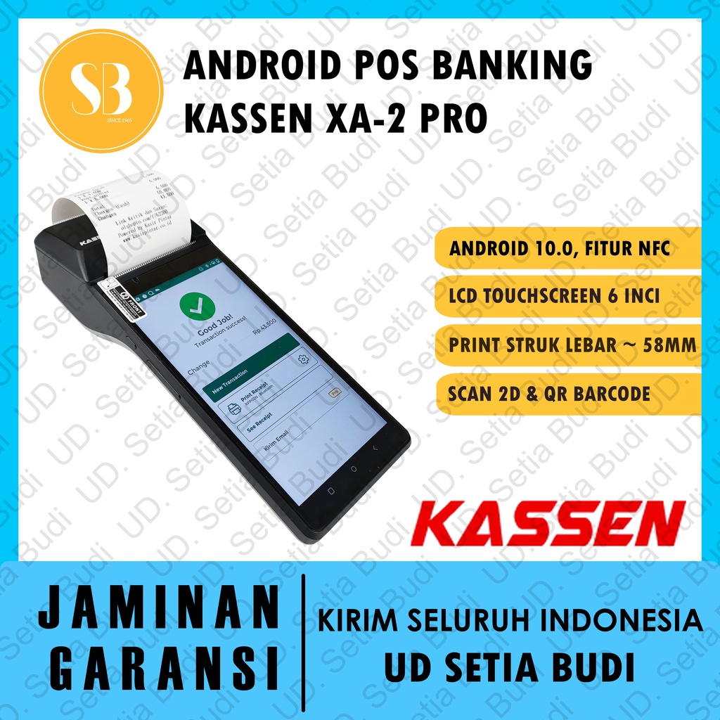 Android POS Mobile Payment Kassen AX-02 Pro Thermal Printer Kasir