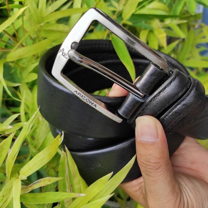 Ikat Pinggang Sabuk Kulit Resleting 150 Cm Bahan Kulit Sapi Premium