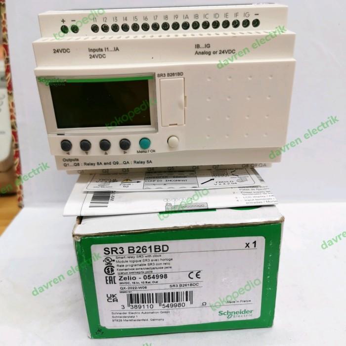 Plc Schneider Zelio Logic Sr3B261Bd