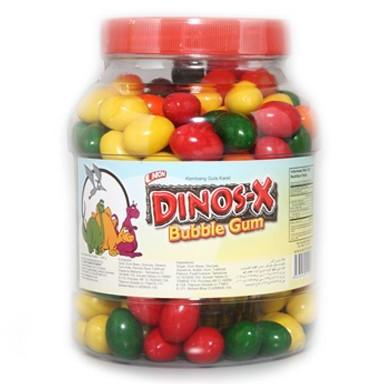 

Permen karet | Bubble Gum Dino-X | Kembang Gula Karet Rasa Buah