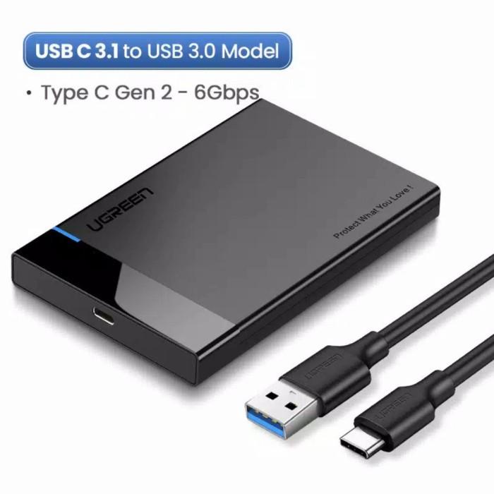 Docking Ugreen Enclosure Hardisk External Usb 3.0 Sata 2.5 Inch Hdd & Ssd
