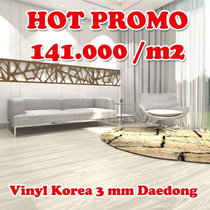 Terlaris Vinyl Korea Daedong 3Mm / Lantai Kayu Vinyl / Vinyl Korea Termurah