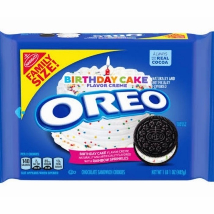 

OREO BIRTHDAY CAKE