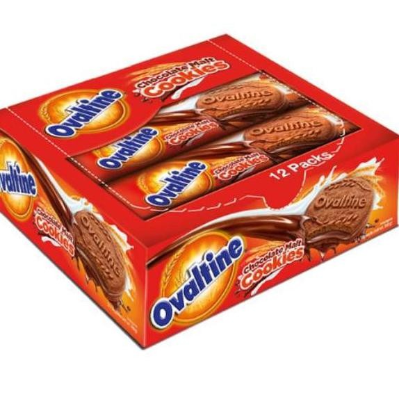 

READY [KODE 797] Biskuit Coklat OVOMALTINE 12x30gr - kukis sandwich