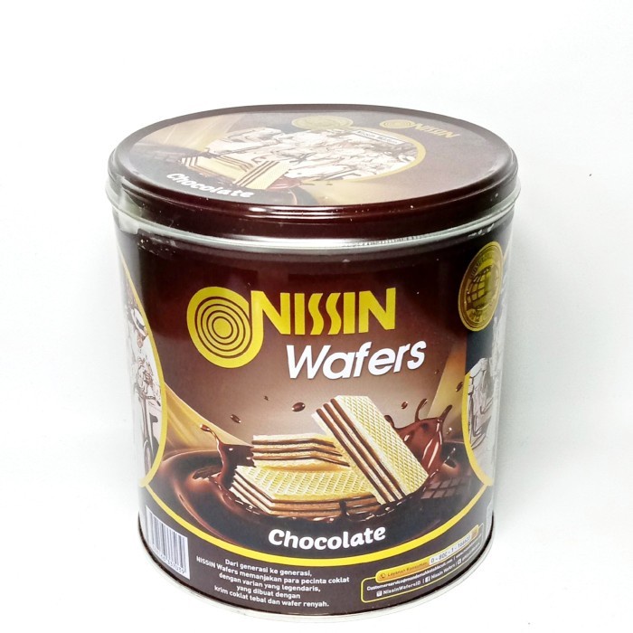 

Wafer Coklat Nissin kaleng 570 gram