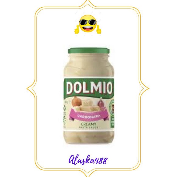 

DOLMIO CARBONARA PASTA SAUCE 490 GRAM