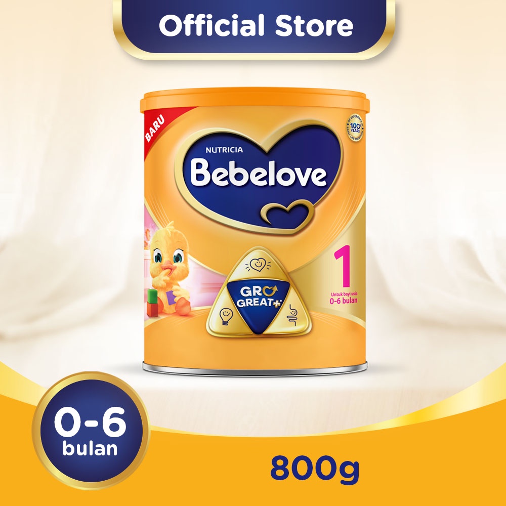 Bebelove 1 Susu Formula Bayi 0-6 Bulan  800 gr