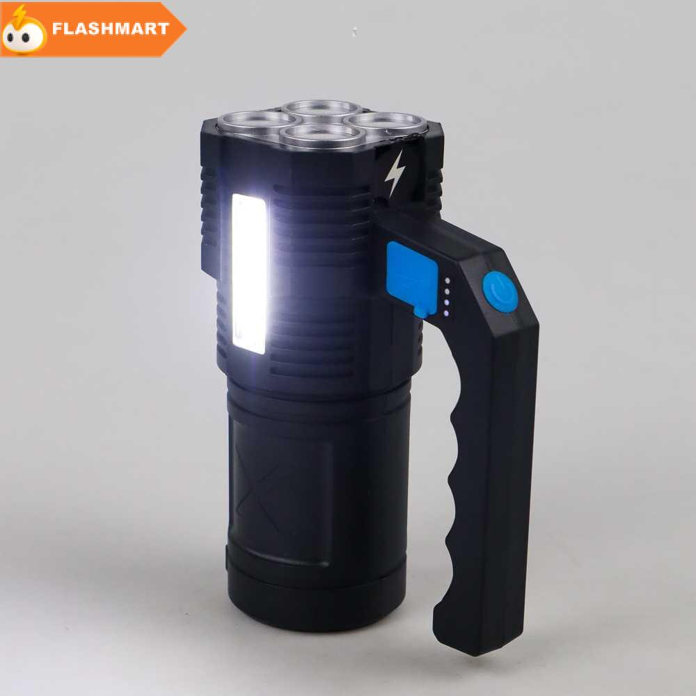 FLASHMART Senter Darurat Flashlight Rechargeable LED+COB 1200mAh - SL16