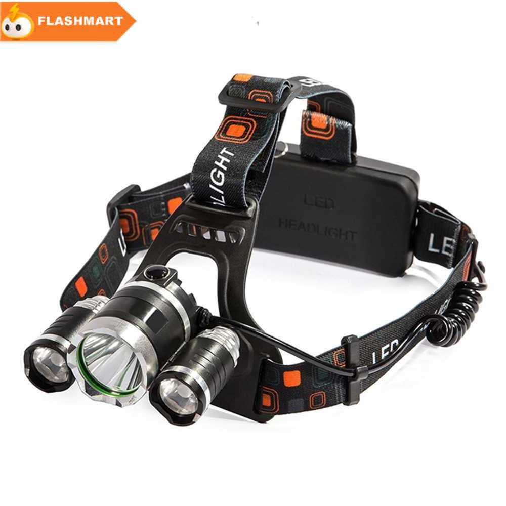 FLASHMART Ares Headlamp Headlight 3 LED Cree XM-L T6 + 2 XEP - L3