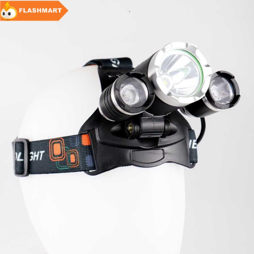 FLASHMART Ares Headlamp Headlight 3 LED Cree XM-L T6 + 2 XEP - L3