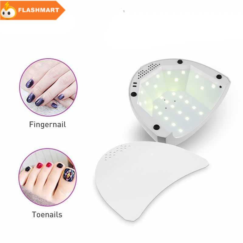 FLASHMART Pengering Kutek Kuku UV LED Nail Dryer 48W - CN48W