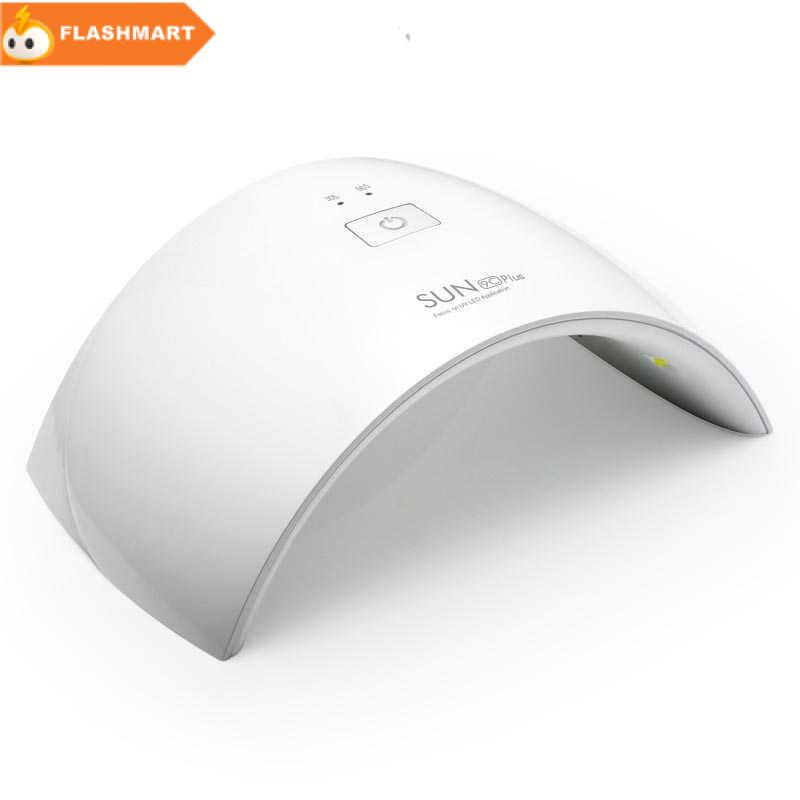 FLASHMART SUN Pengering Kutek Kuku UV Nail Dryer 18 LED 36W - SUN9C Plus