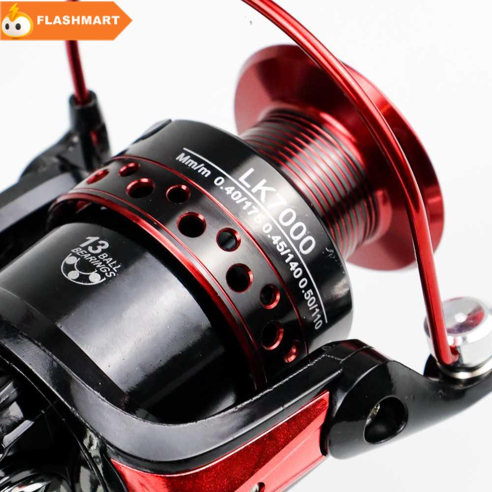 FLASHMART Gold Sharking LK7000 Reel Pancing Spinning 4.7:1 Ball Bearing 13