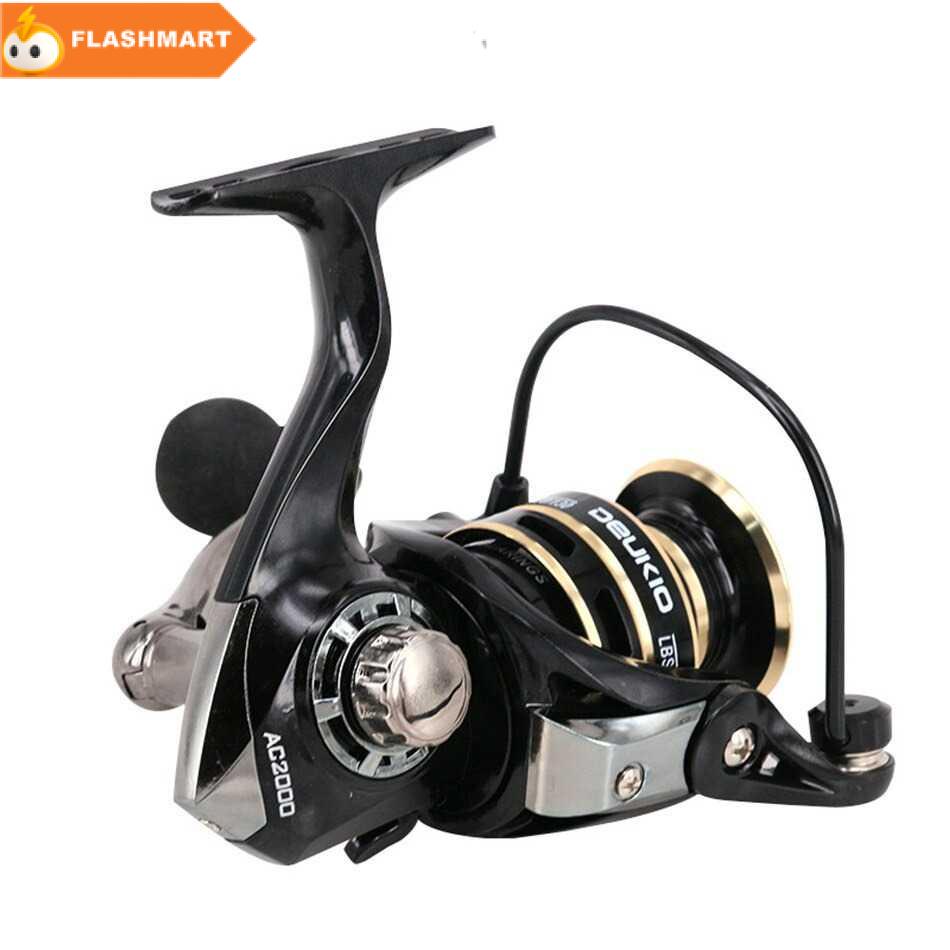 FLASHMART  Reel Pancing Spinning Fishing Reel 5.2:1 Gear Ratio - AC2000