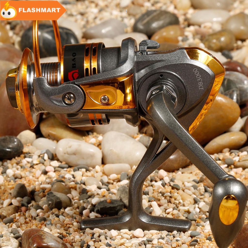 FLASHMART  Gulungan Pancing Metal Fishing Reel 10 Ball Bearing - DB3000