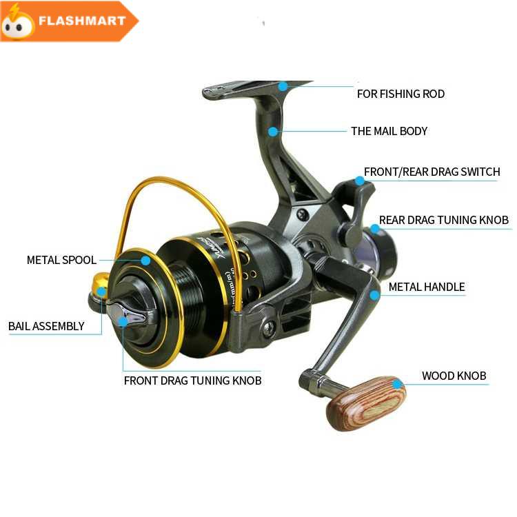 FLASHMART MG60 Reel Pancing Spinning 11 Ball Bearing