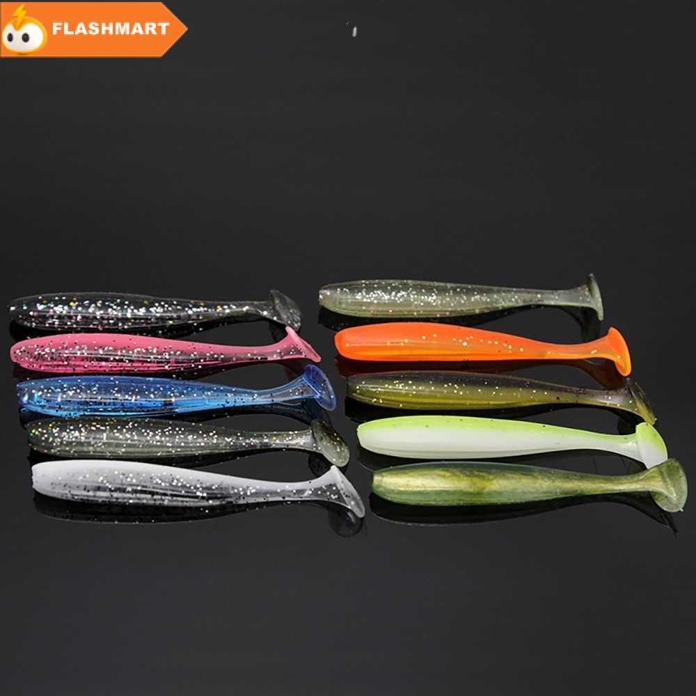 FLASHMART Burle Umpan Pancing Ikan Flashing Jig Sea Lure Bait 7 cm 10 PCS - L72