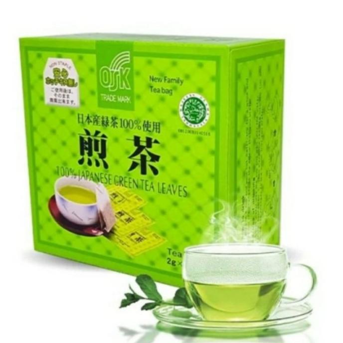 

TEH HIJAU/GREEN TEA JEPANG /OSK JAPANESE JEPANG GREEN TEA