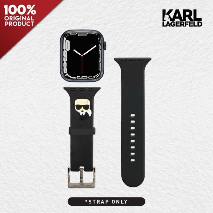 Best Seller Apple Watch Strap 38 / 40 / 42 / 44 / 45Mm Karl Lagerfeld Kh Silicone