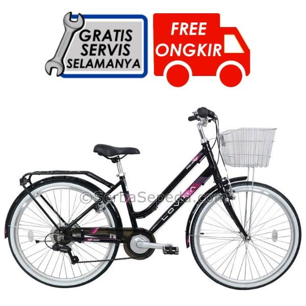 Terlaris Sepeda Keranjang | Sepeda Polygon Lovina 26
