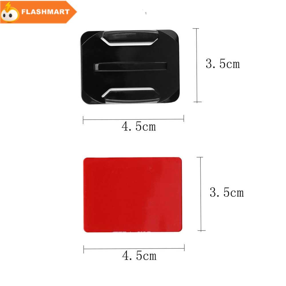 FLASHMART Curved Mount &amp; Hook Buckle Adhesive Sticker Kamera Aksi