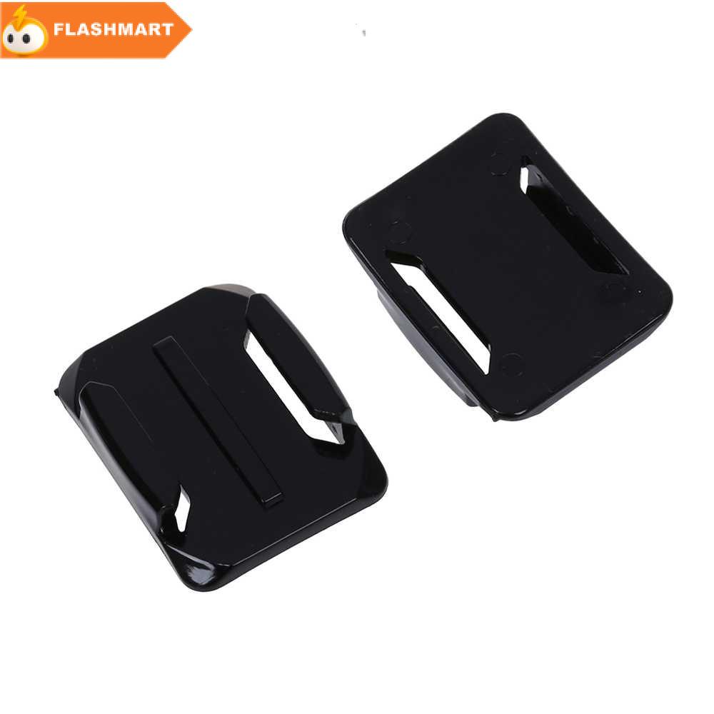 FLASHMART Curved Mount &amp; Hook Buckle Adhesive Sticker Kamera Aksi