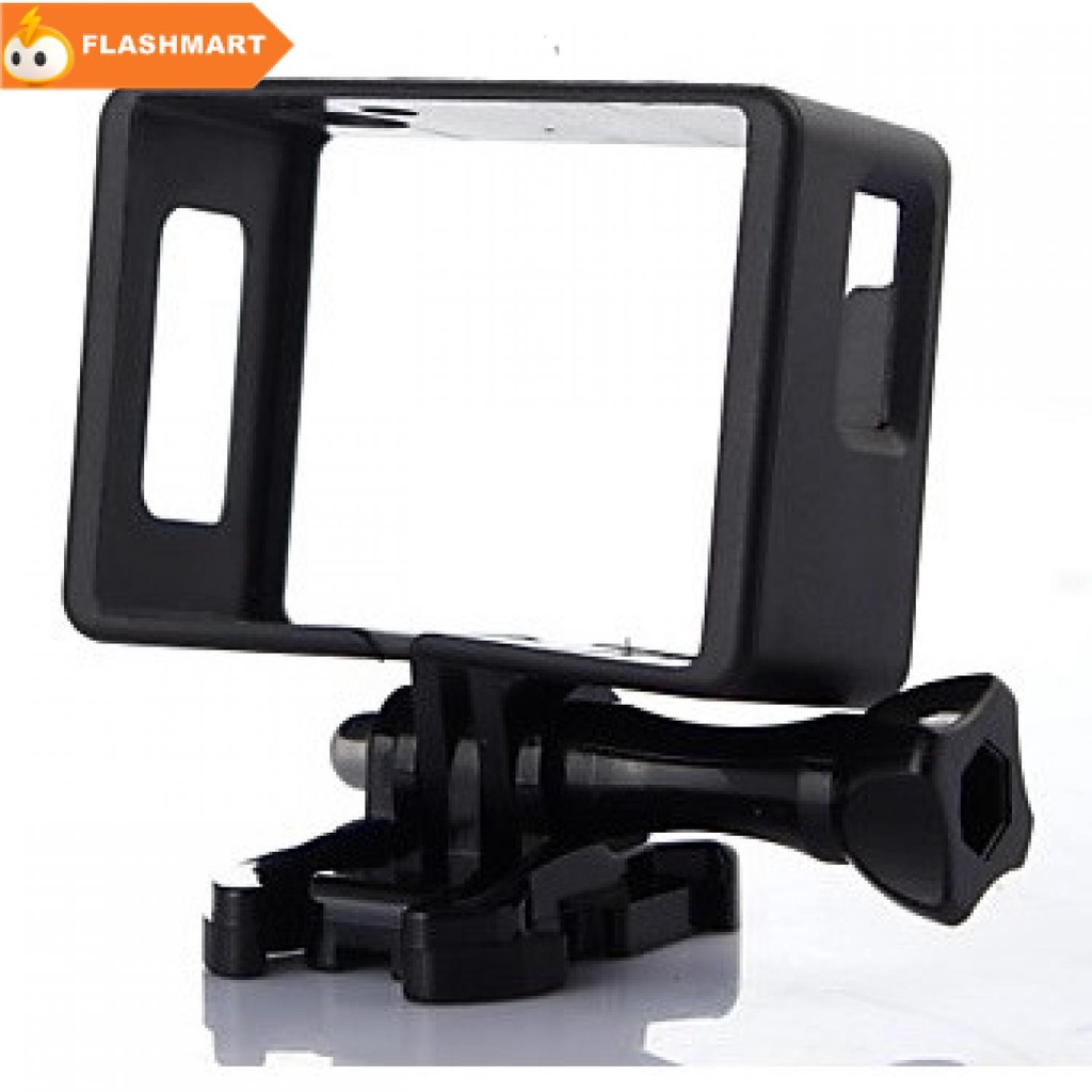 FLASHMART Plastic Side Frame Case for SJCAM SJ4000 EKEN H9 H9R Pro Action Camera