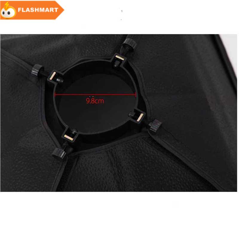 FLASHMART TaffSTUDIO Payung Softbox Reflektor 50x70cm Flash Mount - CY50