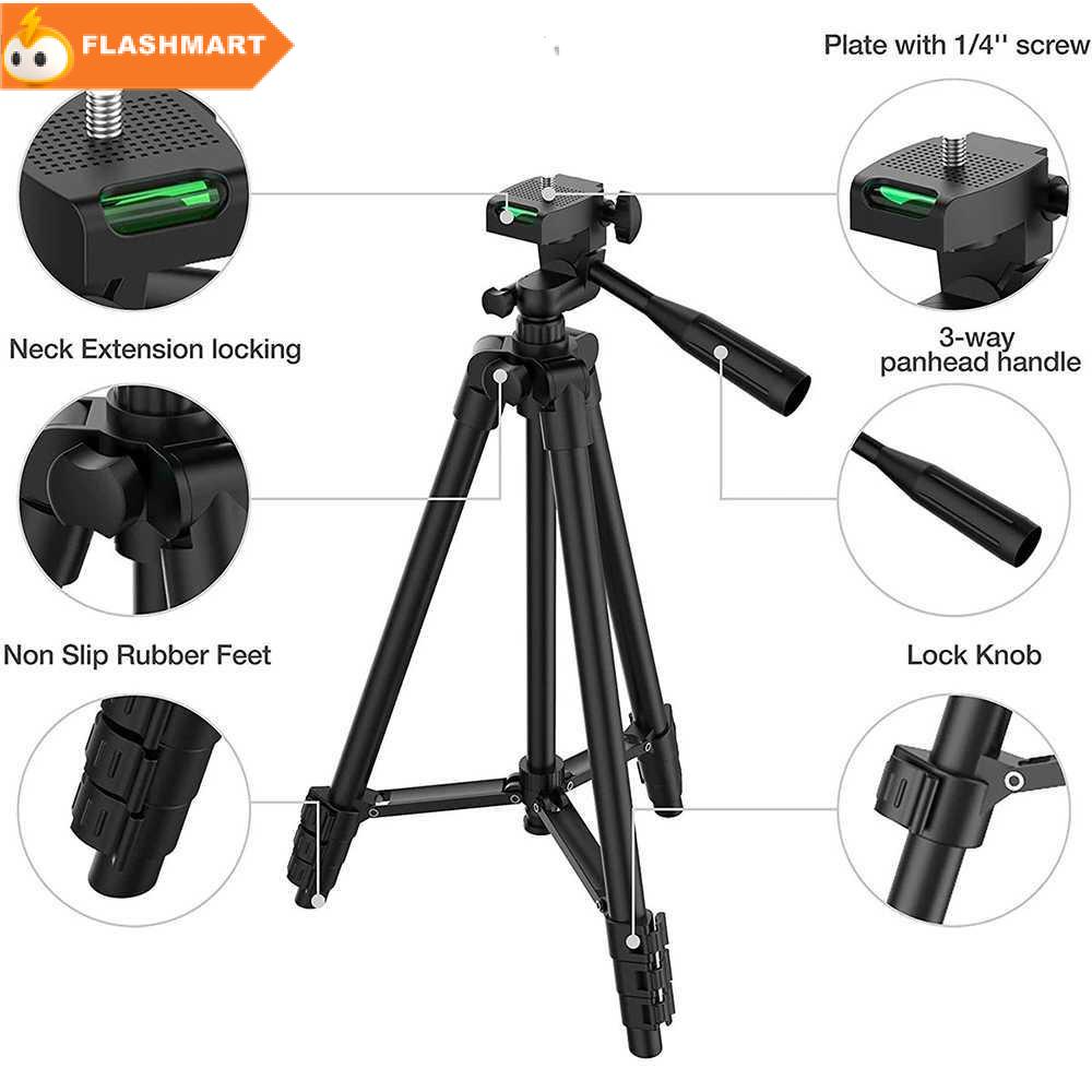 FLASHMART NUNUPHO Tripod Kamera Profesional with Bluetooth Shutter - 3110