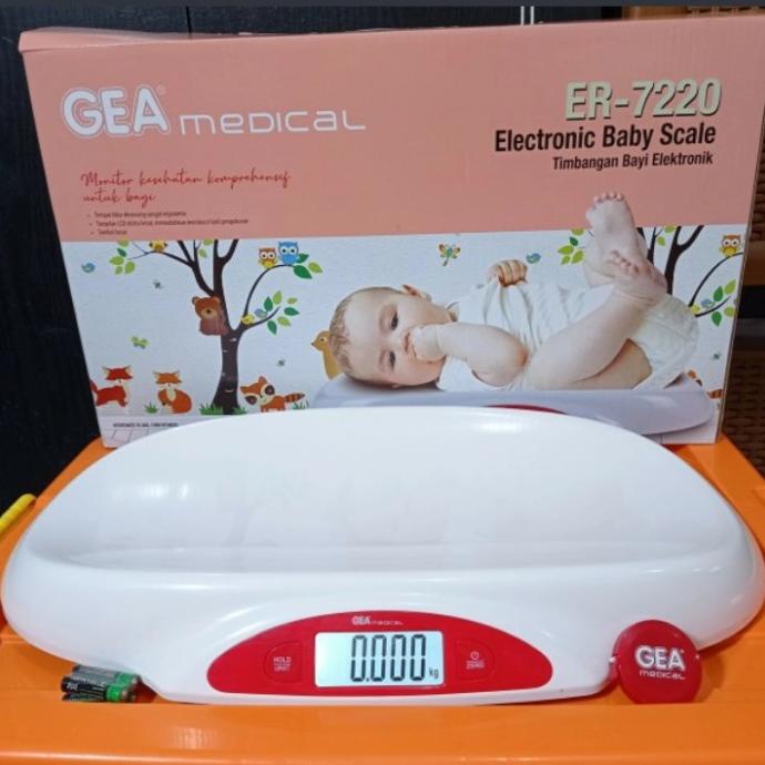 Timbangan bayi digital GEA ER 7220 - Timbangan bayi Gea