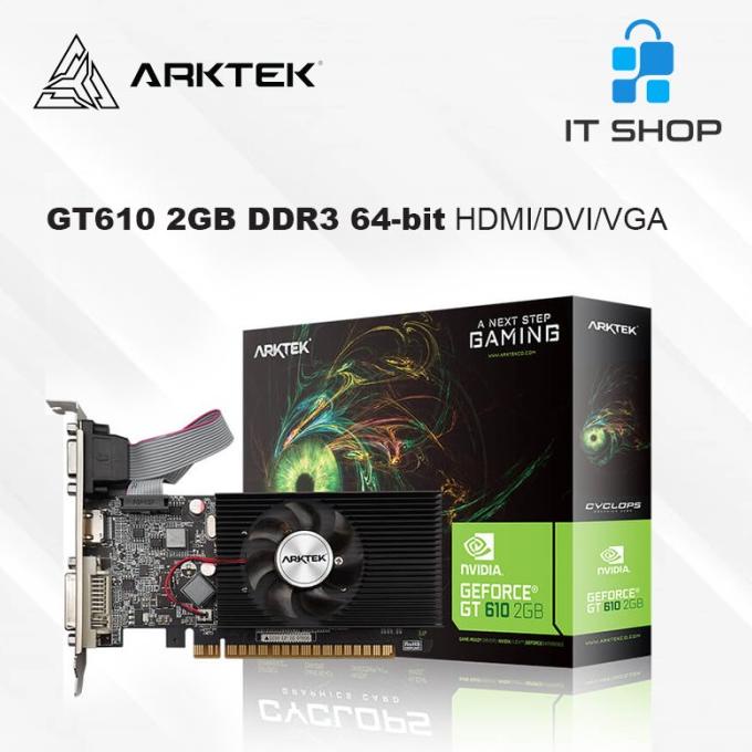 Arktek Nvidia GeForce GT610 2GB DDR3