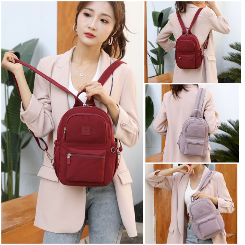 Tas ransel SUOYATE 282 Original produk tas ransel wanita nilon waterproof ransel import