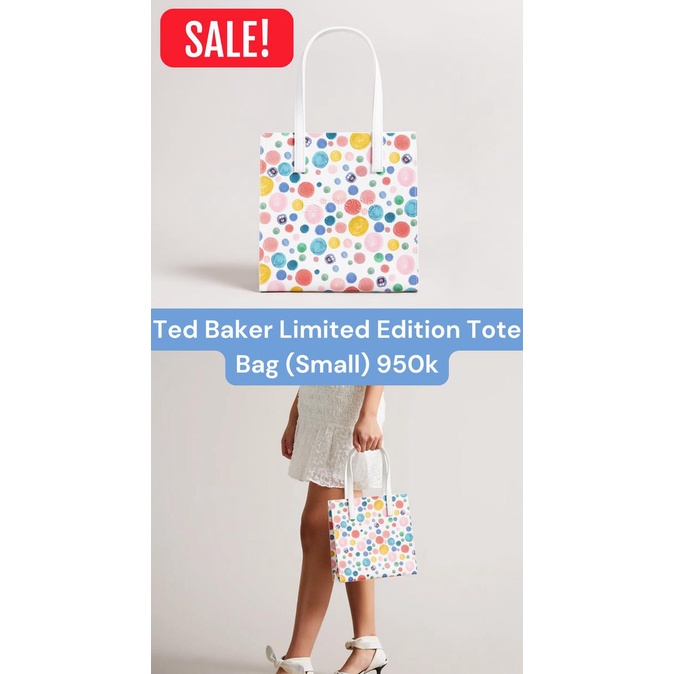Ted Baker Limited Edition Tote Bag (Small) *100% Original From Uk* Melaniagung12
