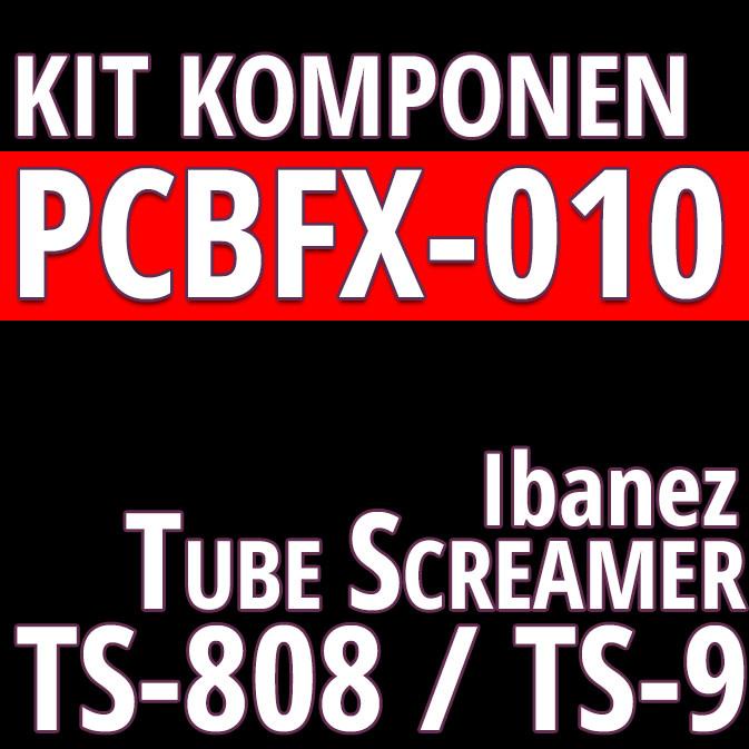 Kit Komponen T-Audio PCBFX-010 Ibanez Tube Screamer TS-808 TS-9 Pedal Murah
