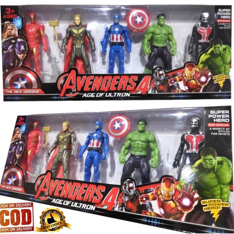 MAINAN ACTION FIGURE Marvel Avengers