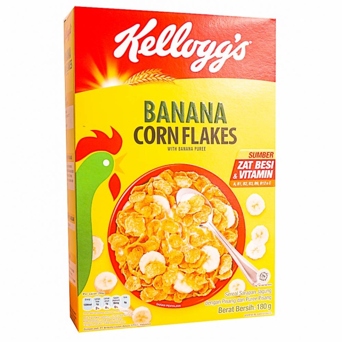 

Kelloggs Banana Corn Flakes 180gr