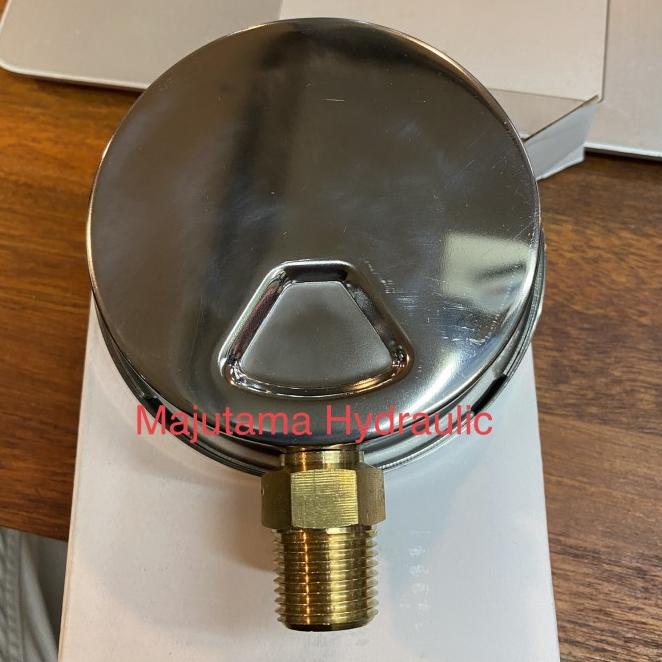 Pressure Gauge 4 Inch 0-16 Bar Stainless