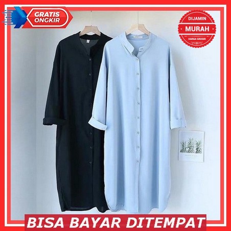 Baju Tunik Wanita Bahan Toyobo Terbaru 2023 Kekinian Dewasa Remaja Santri Putri Atasan Tunik Wanita 