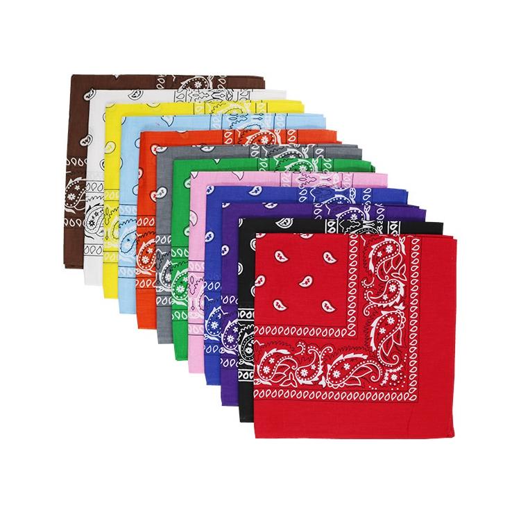 7.7 Korea versi Korea dari hip-hop hip-hop kapas 30g jilbab bunga mete Bandana Scarf Slayer / Bando 