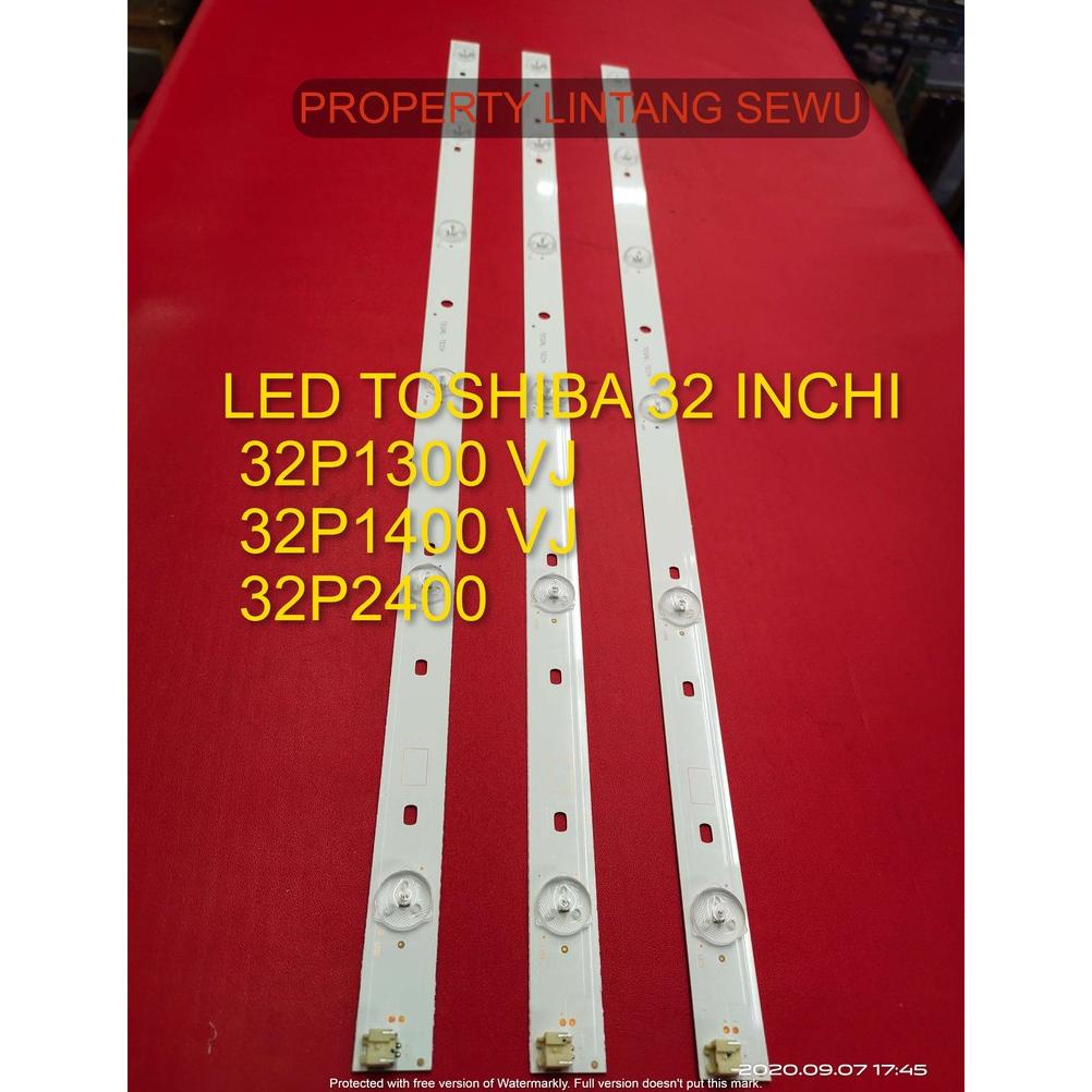 LTH301 LED BACKLIGHT LCD TV TOSHIBA 32 INCHI 32P1300 VJ 32P1400 VJ 32P2400 6K 6LED +++
