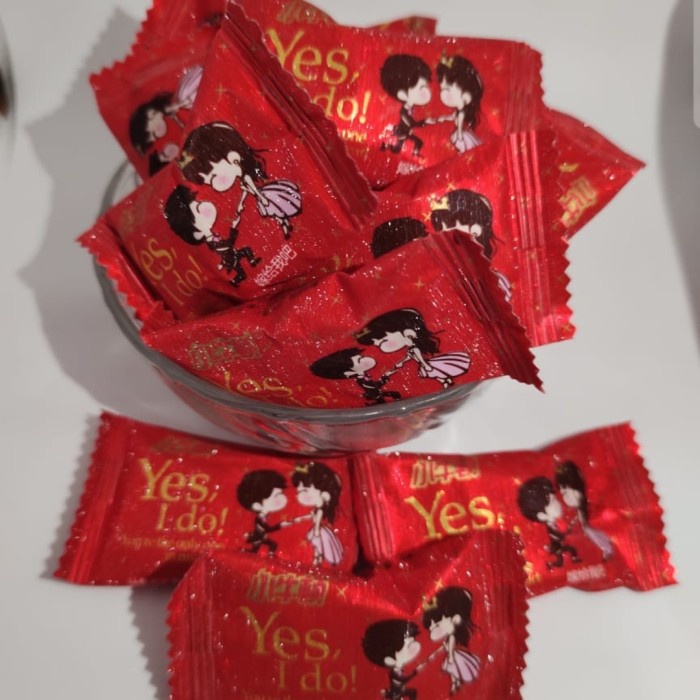 

permen yes,i do caramel import 500gr