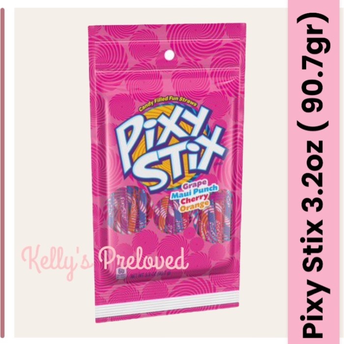 

PIXY STIX 3.2 OZ CANDY FILLED FUN STRAWS 90,7 gram
