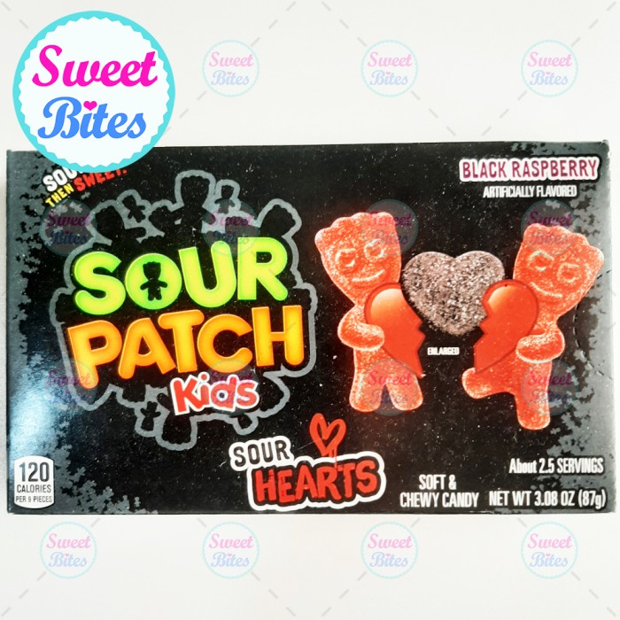 

Permen SOUR PATCH KIDS Sour Hearts Soft & Chewy Candy Sourpatch Kids