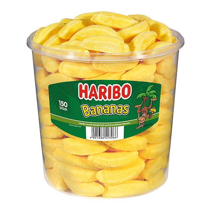

HARIBO Bananas Gummy 1050 Gram