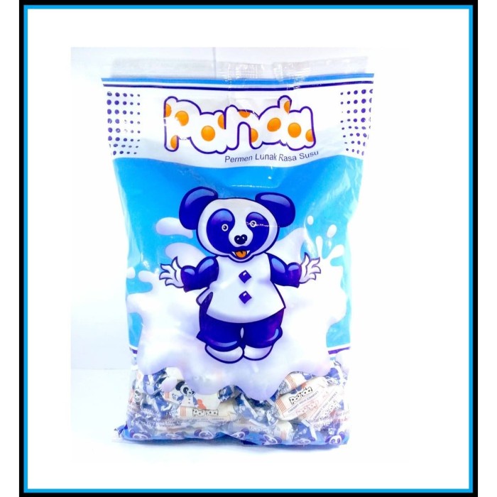 

Permen Panda / Permen Lunak Rasa Susu / 500 Gr / Isi 151 Pcs