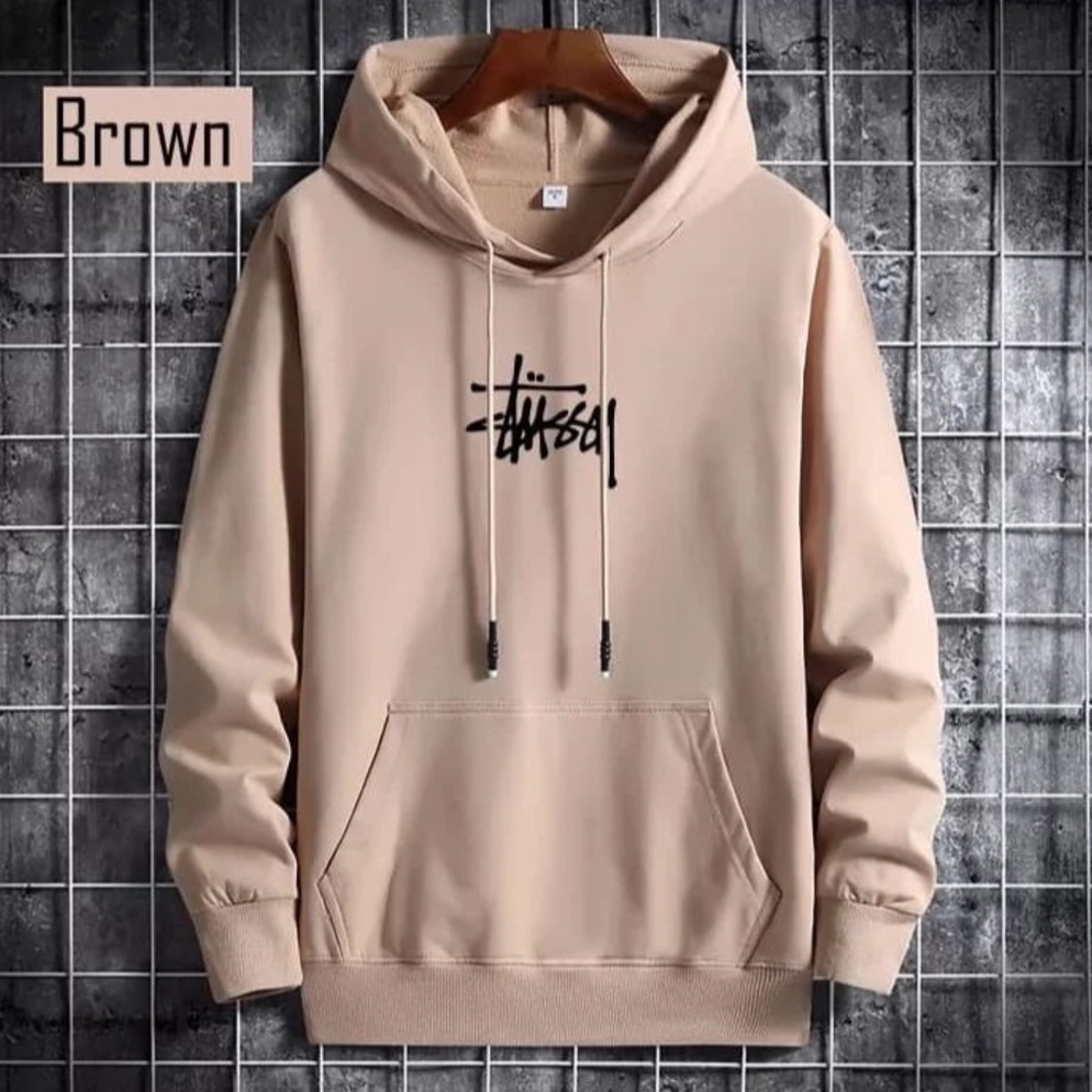 BOOMING Sweater cowo aesthetic Switer Cowok Keren swetter pria Switer Hitam Hodie Cowok / Sweater ho