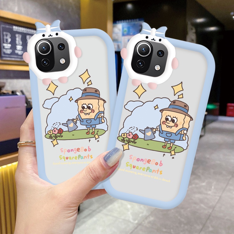 3D Casing Kartun Ponsel untuk Xiaomi 11 Lite Poco X3 GT Poco X3 NFC Poco X3 Pro Poco M3 Pro 4G/5G PO